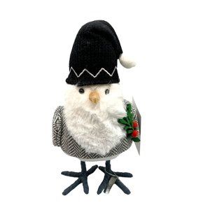 Iskall Target Wondershop Featherly Friends Bird Black Hat Christmas 2022 NWT
